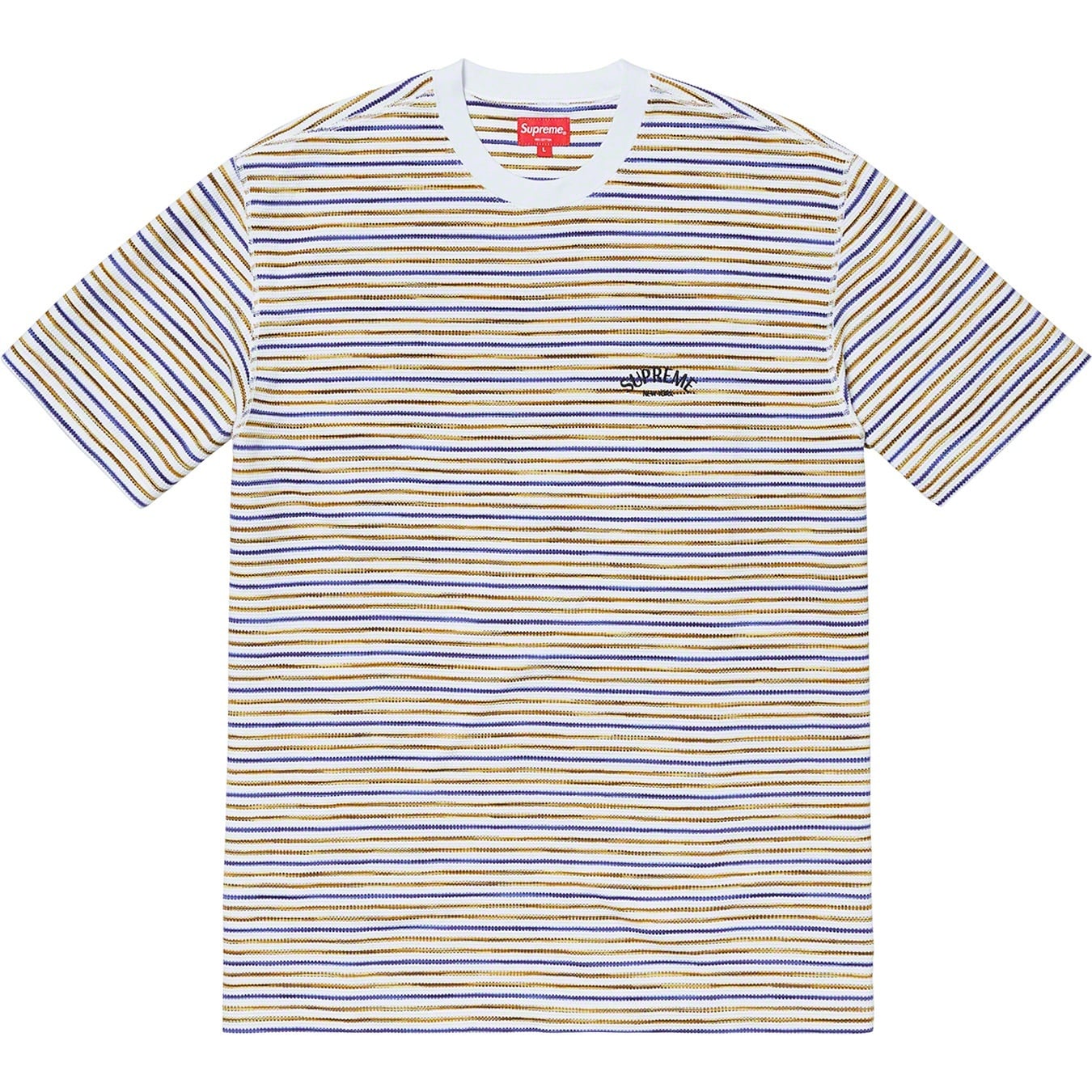 Stripe Thermal S/S Top view 6